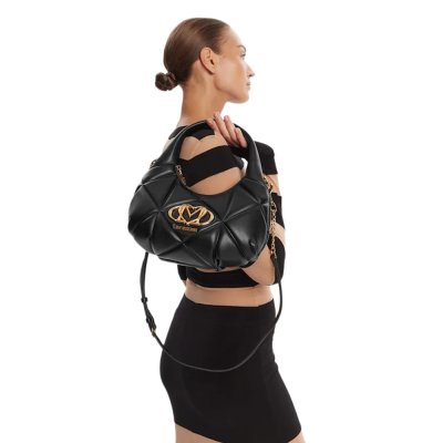 THE EMBOSSED Q HOBO BAG